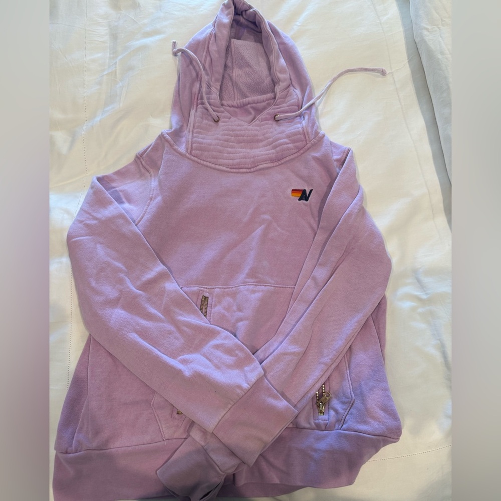 Aviator nation lavender sweatshirt size M